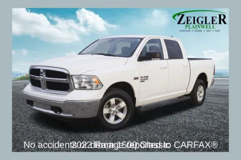 White 2022 Ram 1500 Classic SLT for sale in Plainwell, MI