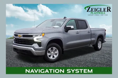 Gray 2025 Chevrolet Silverado 1500 LT for sale in Plainwell, MI