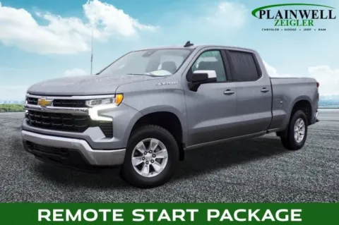 Gray 2025 Chevrolet Silverado 1500 LT for sale in Plainwell, MI