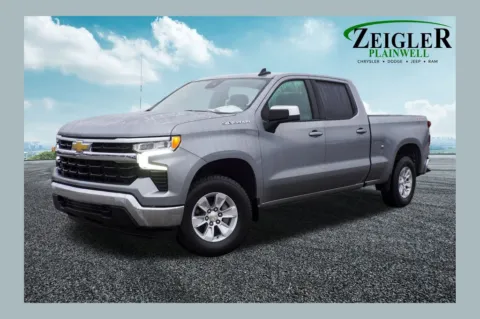 Gray 2025 Chevrolet Silverado 1500 LT for sale in Plainwell, MI