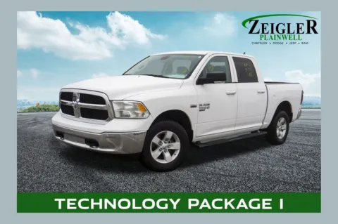 White 2022 Ram 1500 Classic SLT for sale in Plainwell, MI