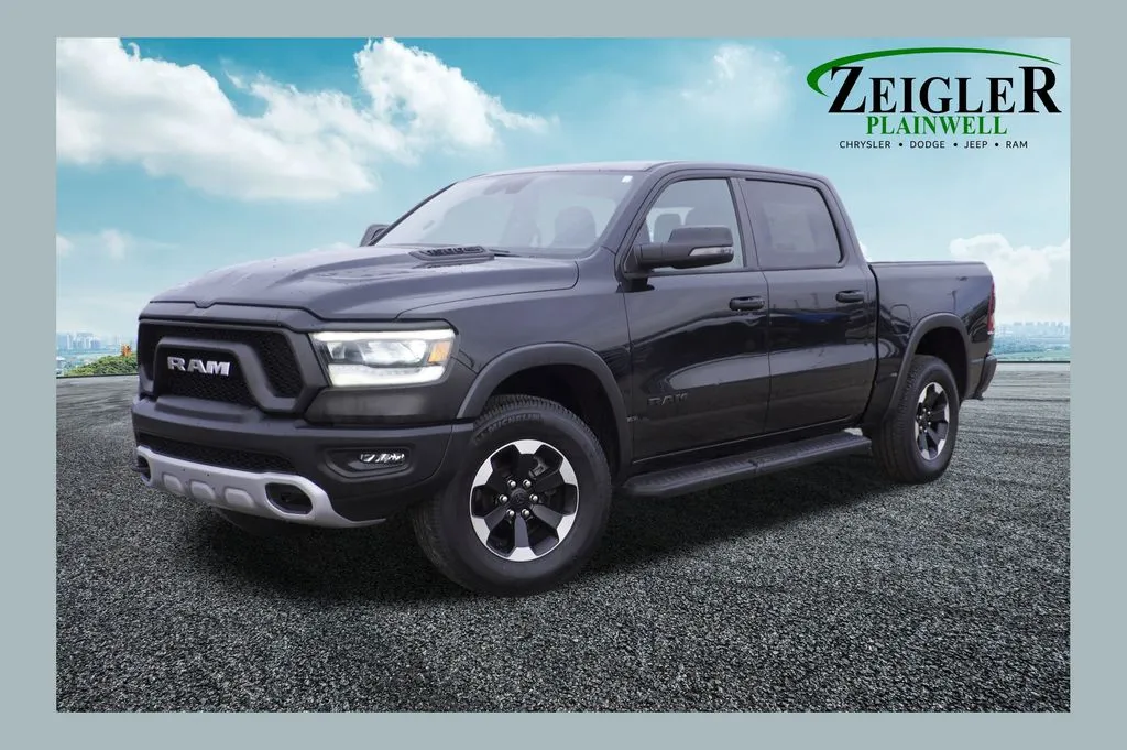 Black 2023 Ram 1500 Rebel for sale in Plainwell, MI