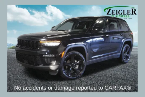 Black 2023 Jeep Grand Cherokee Limited for sale in Plainwell, MI