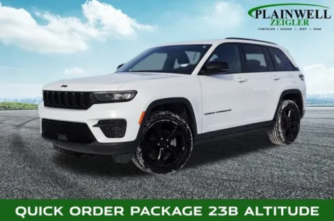 Black 2023 Jeep Grand Cherokee Altitude X for sale in Plainwell, MI