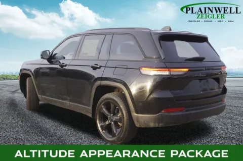 Photos of 2023 Jeep Grand Cherokee Altitude X for sale in Plainwell, MI at Zeigler Chrysler Dodge Jeep Ram of Plainwell