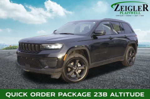 Black 2023 Jeep Grand Cherokee Altitude X for sale in Plainwell, MI