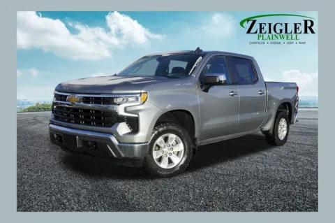 Gray 2025 Chevrolet Silverado 1500 LT for sale in Plainwell, MI