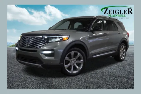 Silver 2020 Ford Explorer Platinum for sale in Plainwell, MI