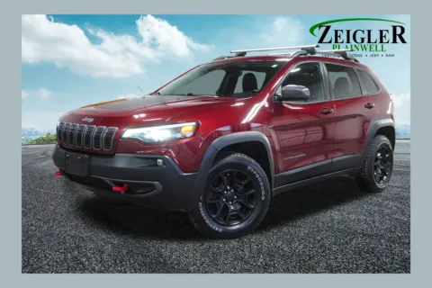 Red 2020 Jeep Cherokee Trailhawk for sale in Plainwell, MI