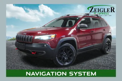 Red 2020 Jeep Cherokee Trailhawk for sale in Plainwell, MI