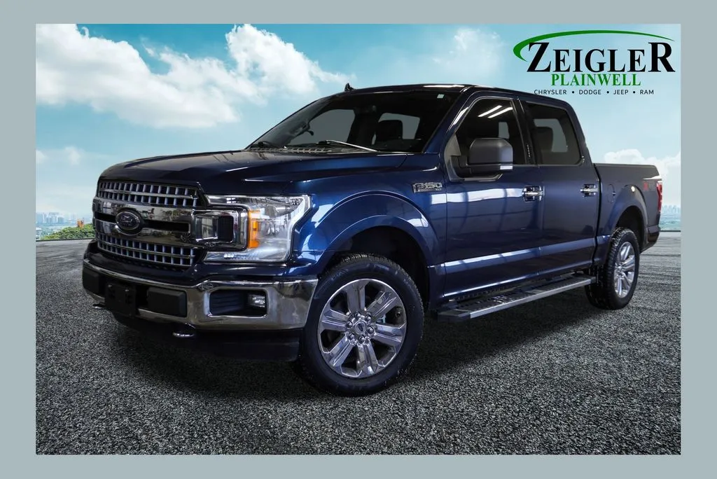 Blue 2018 Ford F-150 XLT for sale in Plainwell, MI