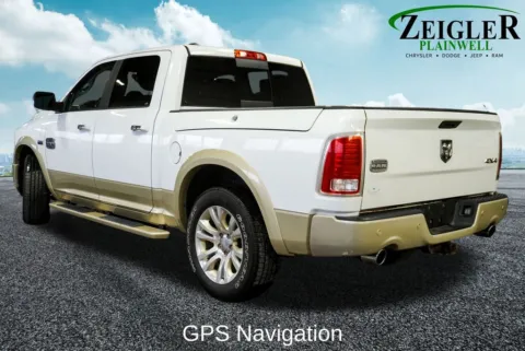 Photos of 2017 Ram 1500 Laramie Longhorn for sale in Plainwell, MI at Zeigler Chrysler Dodge Jeep Ram of Plainwell