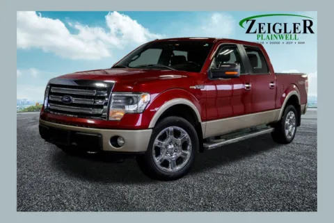 Red 2014 Ford F-150 Lariat for sale in Plainwell, MI