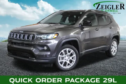 Gray 2023 Jeep Compass Latitude Lux for sale in Plainwell, MI