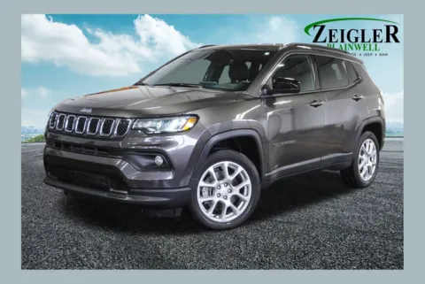 Gray 2023 Jeep Compass Latitude Lux for sale in Plainwell, MI