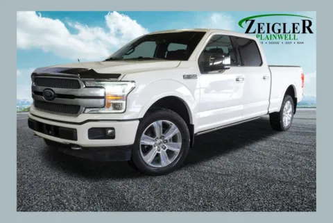 White 2019 Ford F-150 Platinum for sale in Plainwell, MI