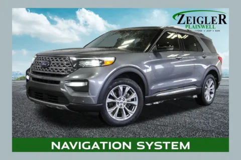 Gray 2022 Ford Explorer Limited for sale in Plainwell, MI