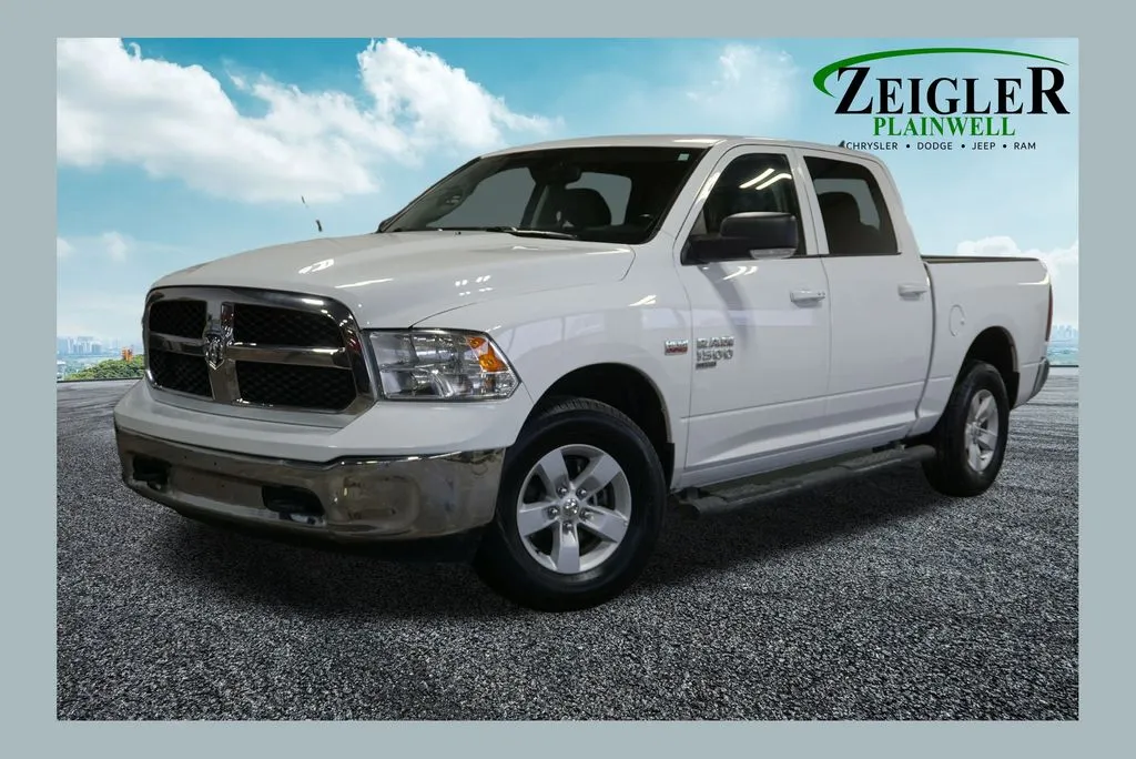 White 2022 Ram 1500 Classic SLT for sale in Plainwell, MI