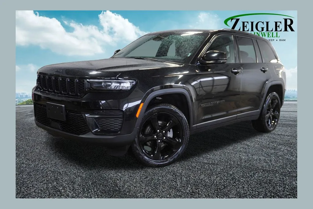 Black 2023 Jeep Grand Cherokee Altitude X for sale in Plainwell, MI