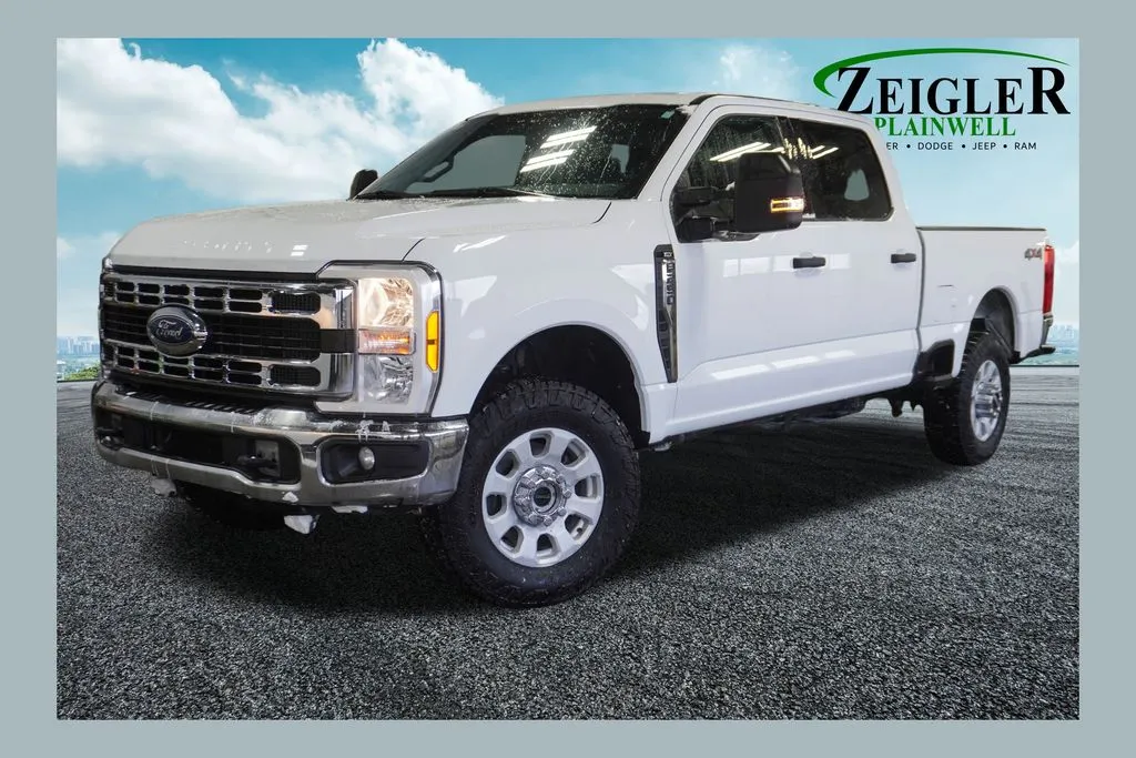 White 2023 Ford F-250SD XLT for sale in Plainwell, MI