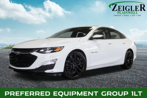 White 2024 Chevrolet Malibu LT for sale in Plainwell, MI