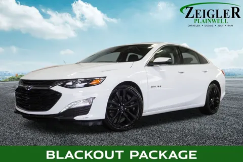 White 2024 Chevrolet Malibu LT for sale in Plainwell, MI