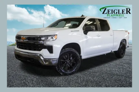 White 2025 Chevrolet Silverado 1500 LT for sale in Plainwell, MI