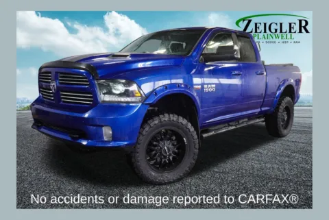 Blue 2015 Ram 1500 Sport for sale in Plainwell, MI