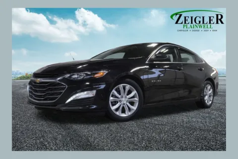 Black 2021 Chevrolet Malibu LT for sale in Plainwell, MI