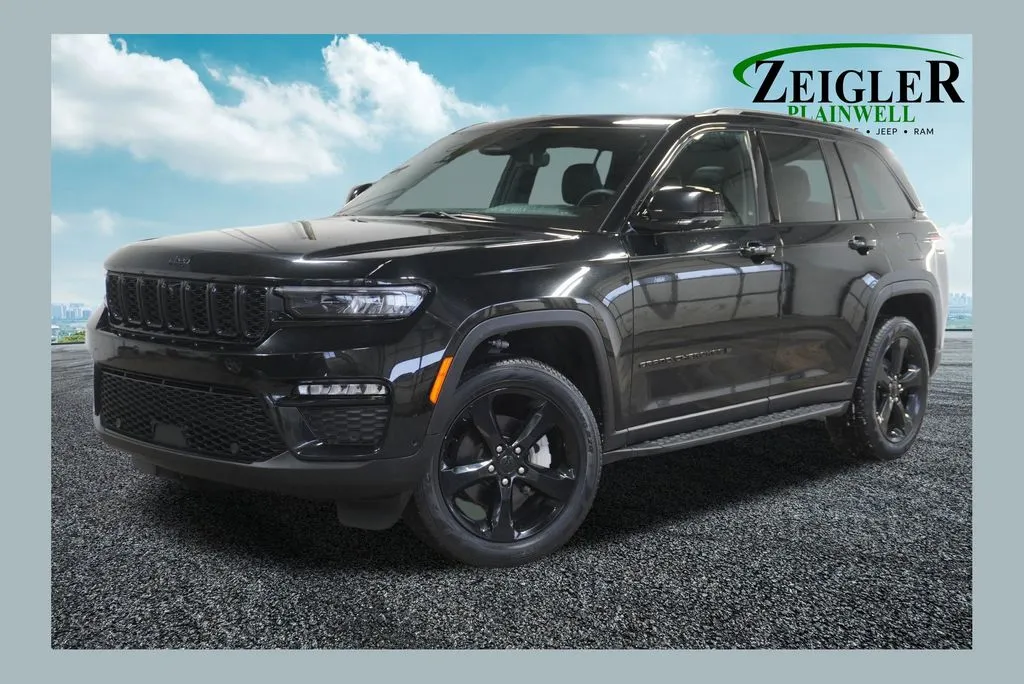 Black 2024 Jeep Grand Cherokee Limited for sale in Plainwell, MI