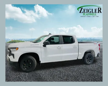 White 2025 Chevrolet Silverado 1500 LT for sale in Plainwell, MI
