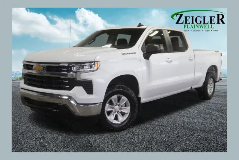 White 2025 Chevrolet Silverado 1500 LT for sale in Plainwell, MI