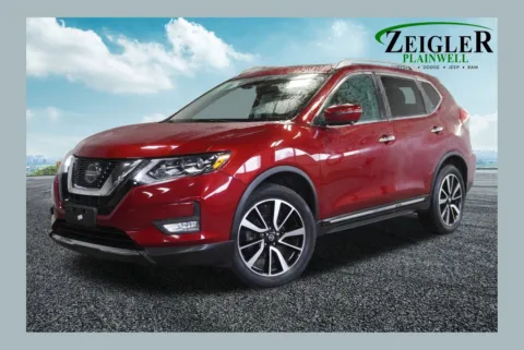 Red 2018 Nissan Rogue SL for sale in Plainwell, MI