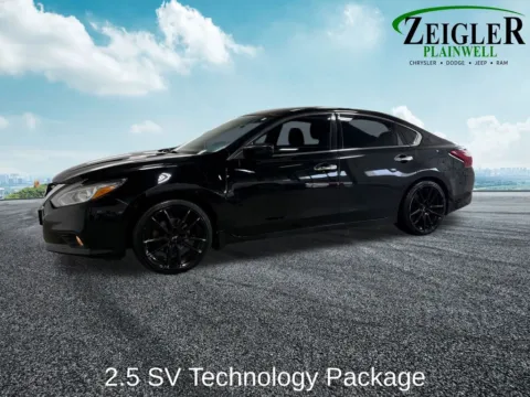 Photos of 2018 Nissan Altima 2.5 SV for sale in Plainwell, MI at Zeigler Chrysler Dodge Jeep Ram of Plainwell