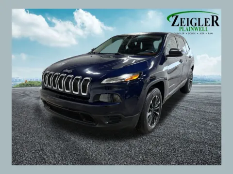 Blue 2015 Jeep Cherokee Sport for sale in Plainwell, MI