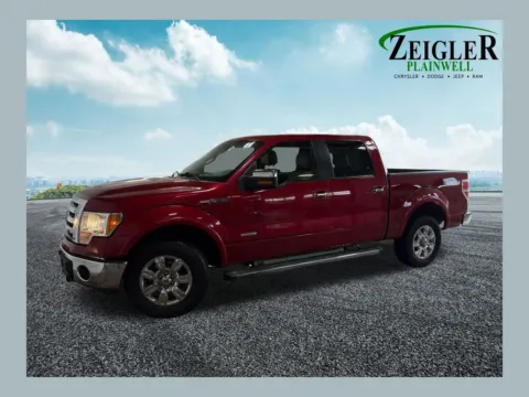 Red 2012 Ford F-150 Lariat for sale in Plainwell, MI