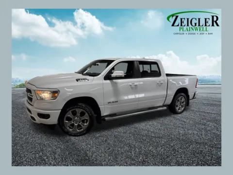 White 2022 Ram 1500 Big Horn/Lone Star for sale in Plainwell, MI