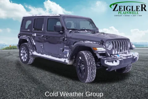 More photos of 2023 Jeep Wrangler Sahara 4xe at Zeigler Chrysler Dodge Jeep Ram of Plainwell, MI