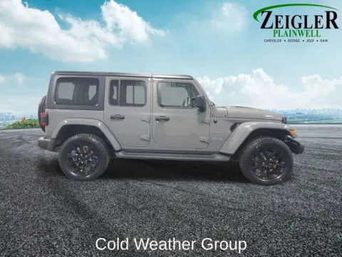 More photos of 2023 Jeep Wrangler Sahara 4xe at Zeigler Chrysler Dodge Jeep Ram of Plainwell, MI