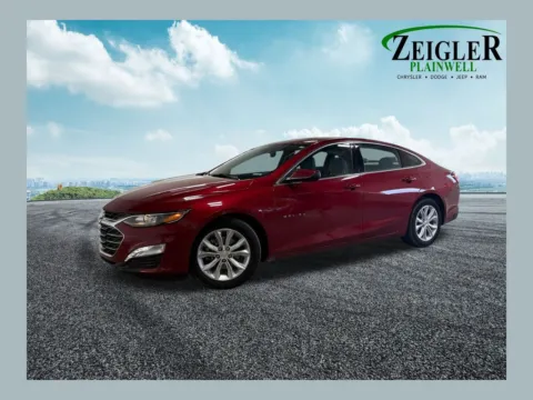 Red 2019 Chevrolet Malibu LT for sale in Plainwell, MI