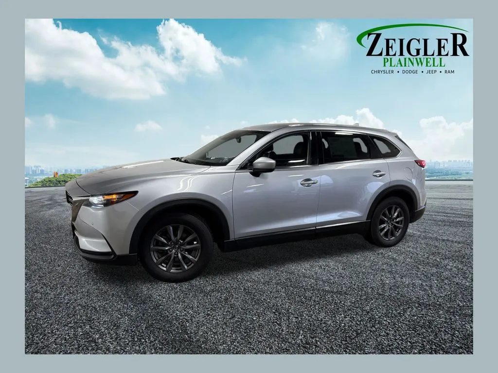 Silver 2021 Mazda CX-9 Touring for sale in Plainwell, MI