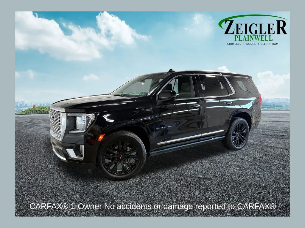 Black 2023 GMC Yukon Denali for sale in Plainwell, MI