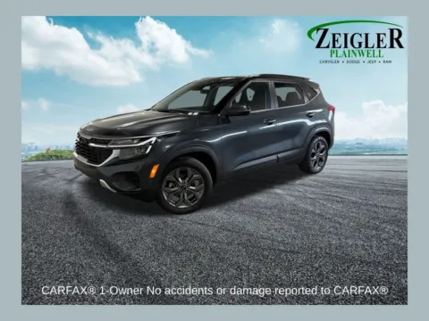 Gray 2024 Kia Seltos S for sale in Plainwell, MI