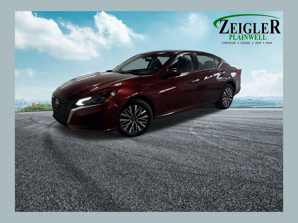 Red 2023 Nissan Altima 2.5 SV for sale in Plainwell, MI