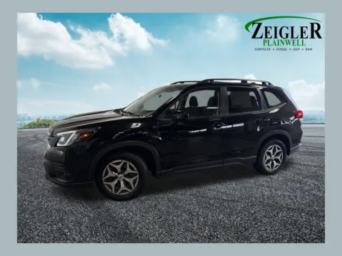 Black 2024 Subaru Forester Premium for sale in Plainwell, MI