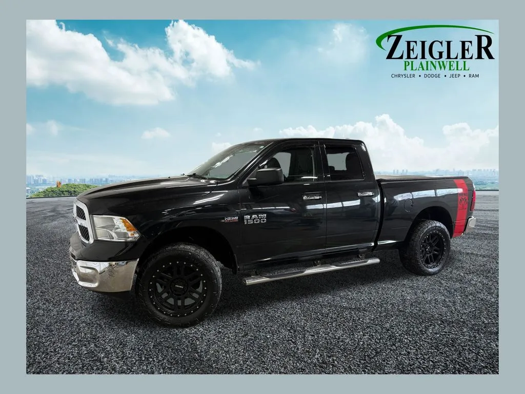 Black 2018 Ram 1500 SLT for sale in Plainwell, MI