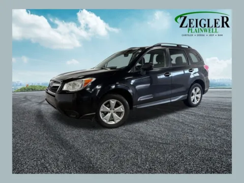 Black 2016 Subaru Forester 2.5i Premium for sale in Plainwell, MI