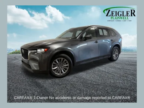 Gray 2024 Mazda CX-90 3.3 Turbo Preferred Plus for sale in Plainwell, MI