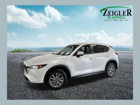 White 2023 Mazda CX-5 2.5 S Preferred Package for sale in Plainwell, MI