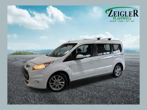 White 2015 Ford Transit Connect Titanium for sale in Plainwell, MI